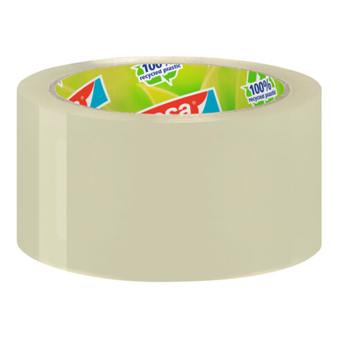 tesapack® 58153 Packband Eco & Strong 66 m × 50 mm transparent