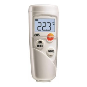 Testo 805 Infrarot-Thermometer mit Schutzhülle Testo 805 Infrarot-Thermometer mit Schutzhülle