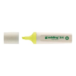 Textmarker 24 EcoLine gelb Strich-B.2-5mm Keilspitze EDDING Textmarker 24 EcoLine gelb Strich-B.2-5mm Keilspitze EDDING
