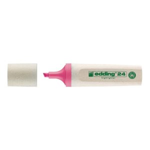 Textmarker 24 EcoLine pink Strich-B.2-5mm Keilspitze EDDING Textmarker 24 EcoLine pink Strich-B.2-5mm Keilspitze EDDING