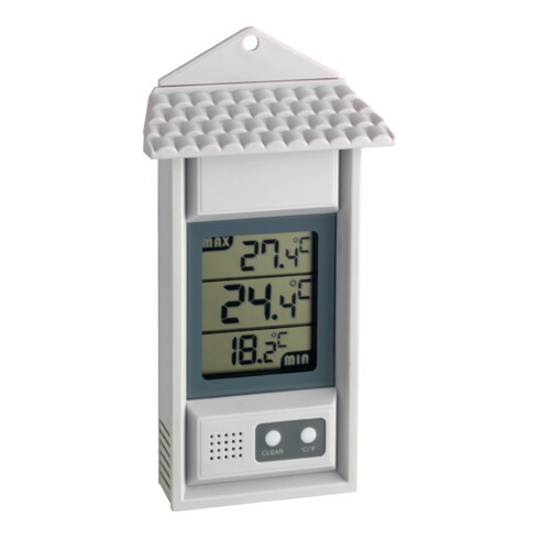 Thermometer Messber.-20 b.70GradC H150xB80xT29mm Ku.TFA