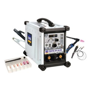 TIG-Schweißanlage PROTIG 201 AC/DC HF FV m.Zub.10 -200 A gasg.GYS TIG-Schweißanlage PROTIG 201 AC/DC HF FV m.Zub.10 -200 A gasg.GYS