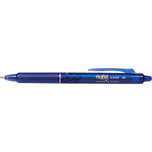 Tintenroller FRIXION Clicker, Minendurchmesser 1 mm, Strichstärke 0,6 mm, blau, 12 Stück