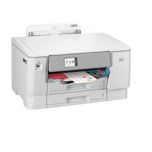 Tintenstrahldrucker Brother HL-J6010DW, Schwarzweiß/Farbe, USB/LAN/WLAN, Auto-Duplex/Mobildruck/NFC, 2 Papierkassetten, bis A3, inkl. CMYK-Patronen Tintenstrahldrucker Brother HL-J6010DW, Schwarzweiß/Farbe, USB/LAN/WLAN, Auto-Duplex/Mobildruck/NFC, 2 Papierkassetten, bis A3, inkl. CMYK-Patronen