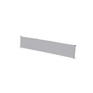 Tisch-Trennwand Aluna, 1800 x 600 mm, grau Tisch-Trennwand Aluna, 1800 x 600 mm, grau
