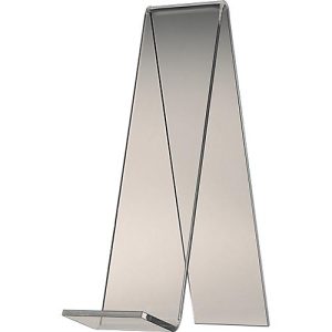 Tischaufsteller, glasklares PLEXIGLAS®, 180 mm hoch, 2 Stück Tischaufsteller, glasklares PLEXIGLAS®, 180 mm hoch, 2 Stück