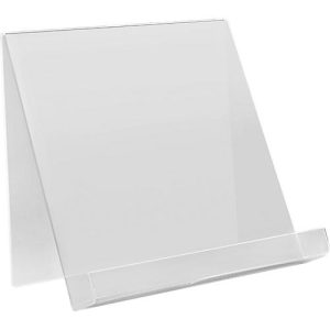Tischaufsteller, glasklares PLEXIGLAS®, extrabreit, 230 mm hoch Tischaufsteller, glasklares PLEXIGLAS®, extrabreit, 230 mm hoch