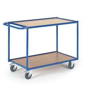 Tischwagen, Ladefl. L800 x B500 mm, 2 Etagen Tischwagen, Ladefl. L800 x B500 mm, 2 Etagen