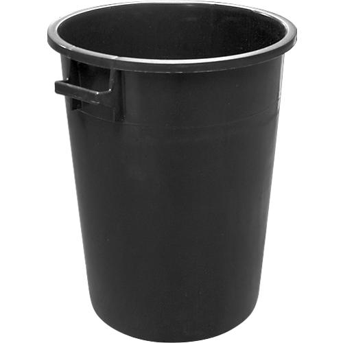 Tonne, aus HDPE, stapelbar 100 Liter, schwarz