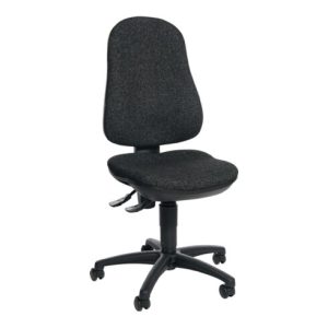 Topstar Bürodrehstuhl anthrazit Lehnen-H.580mm Sitz-H.420-550mm ohne Armlehnen Topstar Bürodrehstuhl anthrazit Lehnen-H.580mm Sitz-H.420-550mm ohne Armlehnen