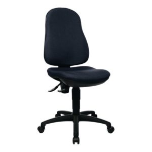 Topstar Bürodrehstuhl schwarz Lehnen-H.580mm Sitz-H.420-550mm o.Armlehnen Topstar Bürodrehstuhl schwarz Lehnen-H.580mm Sitz-H.420-550mm o.Armlehnen