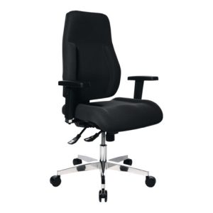 Topstar Bürodrehstuhl schwarz Lehnen-H.600mm Sitz-H.430-510mm ohne Armlehnen Topstar Bürodrehstuhl schwarz Lehnen-H.600mm Sitz-H.430-510mm ohne Armlehnen