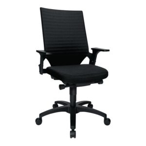 Topstar Bürodrehstuhl schwarz m. Autosynchrontechnik Sitz-H.420-550mm mit Armlehnen Topstar Bürodrehstuhl schwarz m. Autosynchrontechnik Sitz-H.420-550mm mit Armlehnen