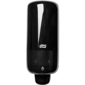 Tork® Spender für Schaumseife 561508, ‚Easy to use‘ zertifiziert, B 113 x T 105 x H 286 mm, Kunststoff, schwarz Tork® Spender für Schaumseife 561508, ‚Easy to use‘ zertifiziert, B 113 x T 105 x H 286 mm, Kunststoff, schwarz