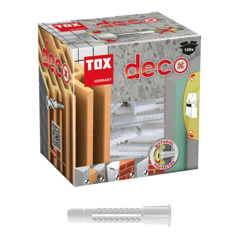 TOX Allzweckdübel Deco 6x41 mm