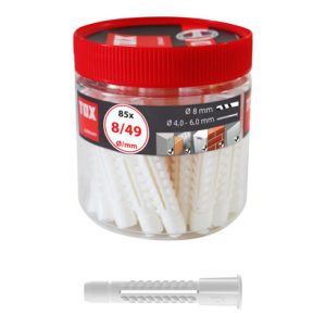 TOX Allzweckdübel Deco 8×49 mm in Runddose TOX Allzweckdübel Deco 8×49 mm in Runddose