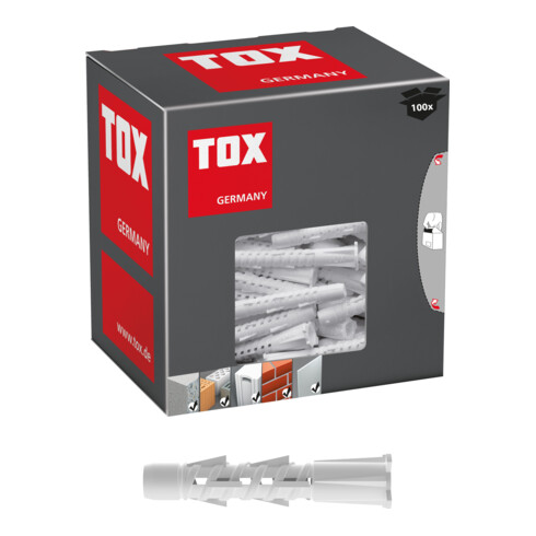 TOX Allzweckdübel Tetrafix 6x50 mm