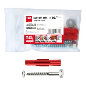 TOX Montagesatz System Trix 10×61 mm TOX Montagesatz System Trix 10×61 mm
