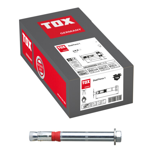 TOX Schwerlastanker Dual Force 1 24x50 mm