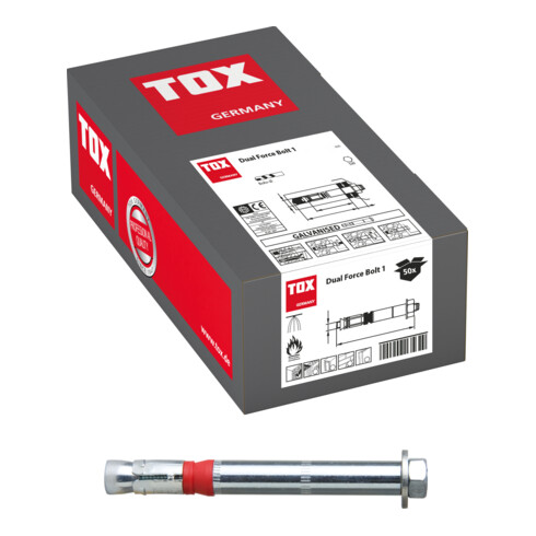 TOX Schwerlastanker Dual Force Bolt 1 12x30 mm