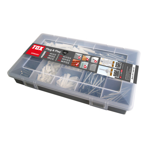 TOX Standardsortiment Plug & Play 320 tlg.