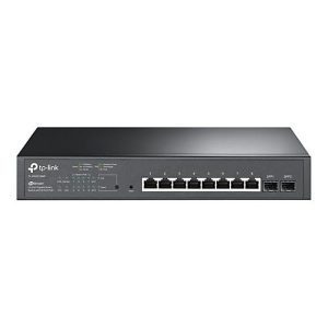 TP-Link JetStream TL-SG2210MP – Switch – 10 Anschlüsse – Smart – an Rack montierbar TP-Link JetStream TL-SG2210MP – Switch – 10 Anschlüsse – Smart – an Rack montierbar