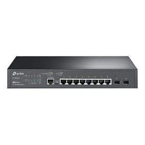 TP-Link JetStream TL-SG3210 V3 – Switch – managed – 8 x 10/100/1000 + 2 x Gigabit SFP – Desktop, an Rack montierbar TP-Link JetStream TL-SG3210 V3 – Switch – managed – 8 x 10/100/1000 + 2 x Gigabit SFP – Desktop, an Rack montierbar