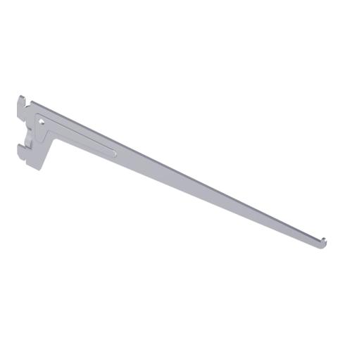 Träger PRO 10105 Länge 250mm Tragkraft 60kg weiß Alu mit 2 Einhängehaken