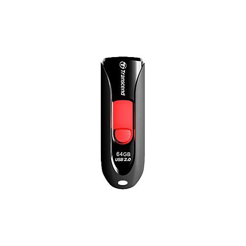 Transcend JetFlash 590 - USB-Flash-Laufwerk - 64 GB - USB 2.0