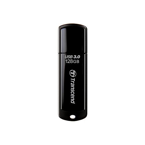 Transcend JetFlash 700 - USB-Flash-Laufwerk - 128 GB - USB 3.0 - Schwarz