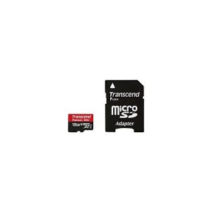 Transcend Premium – Flash-Speicherkarte (microSDXC-an-SD-Adapter inbegriffen) – 128 GB – UHS Class 1 / Class10 – 300x – microSDXC Transcend Premium – Flash-Speicherkarte (microSDXC-an-SD-Adapter inbegriffen) – 128 GB – UHS Class 1 / Class10 – 300x – microSDXC