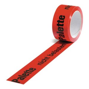 TransPak Warn-Klebebänder 50 mm x 66 lfm. “Palette nicht belasten“