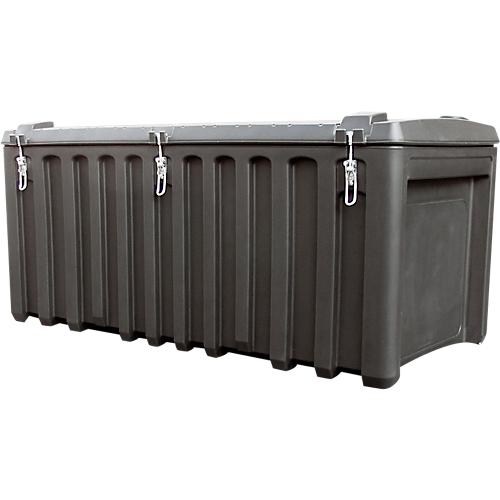 Transport- und Pritschenbox CEMO CEMbox 750, Polyethylen, 750 l, L 1700 x B 840 x H 800 mm, stapelbar, anthrazit