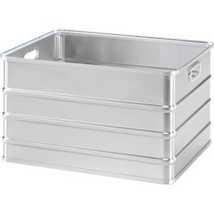 Transportkasten, stapelbar, ungelocht, 155 l Transportkasten, stapelbar, ungelocht, 155 l