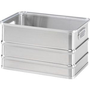 Transportkasten, stapelbar, ungelocht, 55 l Transportkasten, stapelbar, ungelocht, 55 l