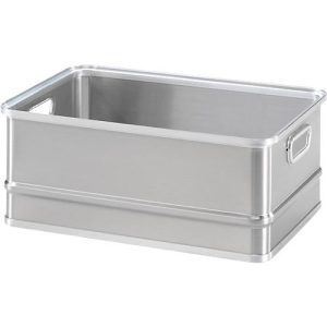 Transportkasten, stapelbar, ungelocht, 60 l Transportkasten, stapelbar, ungelocht, 60 l
