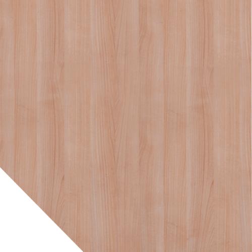 Trapezplatte ULM, B 1200 x T 1200 mm, Nussbaum-Dekor