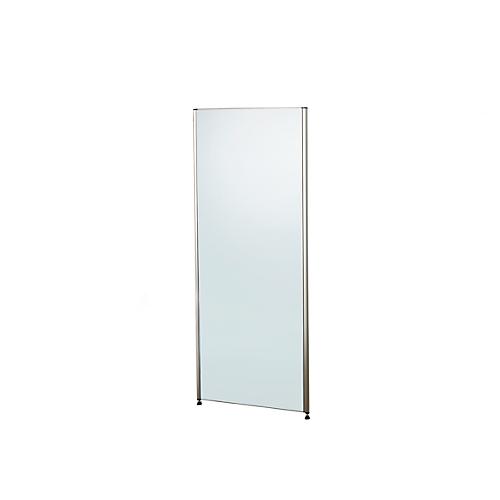 Trennwand Aluna, 800 x 1800 mm, Glas