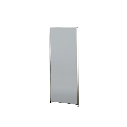 Trennwand Aluna, 800 x 1800 mm, grau