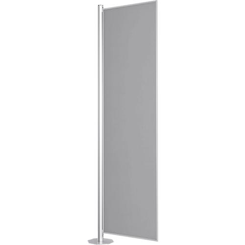 Trennwand, Silent Line Plus, 800 x 2000 mm, hellgrau
