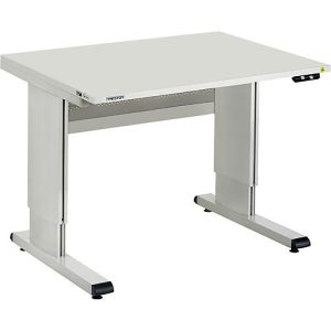 Treston Arbeitstisch Serie WB, ESD-leitfähig, mit Elektromotor, höhenverstellbar, 1500 mm Treston Arbeitstisch Serie WB, ESD-leitfähig, mit Elektromotor, höhenverstellbar, 1500 mm