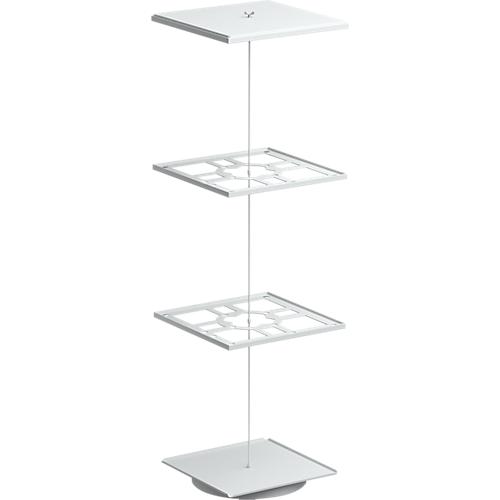 TRESTON Drehständer 12-550, für Aufnahme von 12 Kleinteilemagazinen Serie 550, bis 400 kg, bestehend aus Drehsockel & Zwischenböden, ohne Magazine