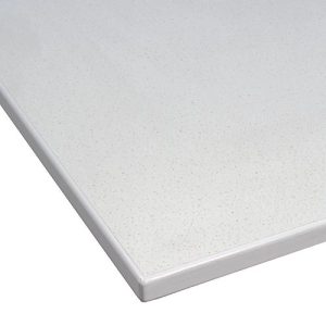 Treston LPL-Tischplatte QuatreX, melaminharzbeschichtet, Kantenschutz, B 1230 x T 750 x H 25 mm, lichtgrau RAL 7035 Treston LPL-Tischplatte QuatreX, melaminharzbeschichtet, Kantenschutz, B 1230 x T 750 x H 25 mm, lichtgrau RAL 7035
