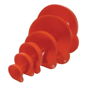 Trichter-Set 50,70,90,115,150,160mm HD-PE MAX4CAR