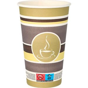 Trinkbecher Papstar To Go, Einweg, 0,4 l, Ø 90 x H 139 mm, FSC®-zertifiziert, Pappe, olivgrün, 50 Stück Trinkbecher Papstar To Go, Einweg, 0,4 l, Ø 90 x H 139 mm, FSC®-zertifiziert, Pappe, olivgrün, 50 Stück
