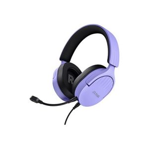 Trust GXT 489P FAYZO – Headset – ohrumschließend – kabelgebunden – 3,5 mm Stecker – lila Trust GXT 489P FAYZO – Headset – ohrumschließend – kabelgebunden – 3,5 mm Stecker – lila