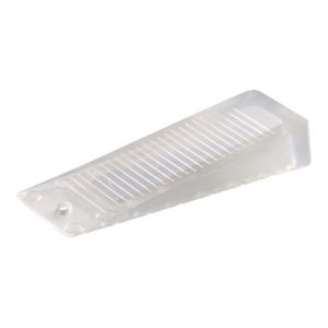Türkeil Länge 100mm Stärke 16mm Kunststoff transparent Türkeil Länge 100mm Stärke 16mm Kunststoff transparent