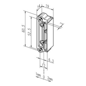 Türöffneraustauschstück 1418-13 ProFix 2 univ.Dauerent.nein DIN L/R ASSA ABLOY Türöffneraustauschstück 1418-13 ProFix 2 univ.Dauerent.nein DIN L/R ASSA ABLOY