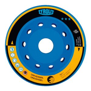 TYROLIT Diamant-Schleifteller PREMIUM*** für Stein, Scheiben-Ø: 100 mm TYROLIT Diamant-Schleifteller PREMIUM*** für Stein, Scheiben-Ø: 100 mm