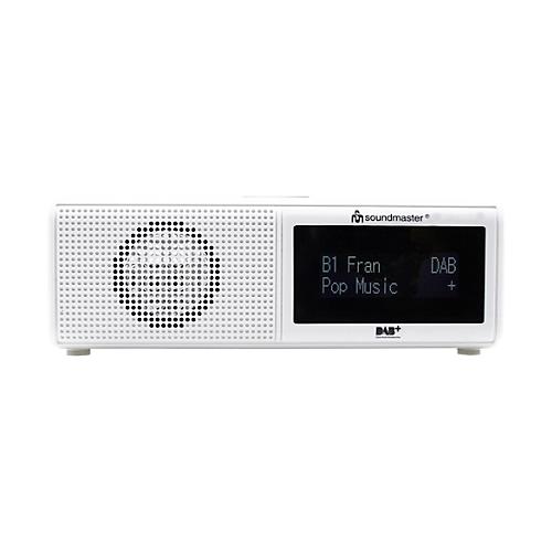 Uhrenradio Soundmaster UR8350WE, DAB+/UKW-RDS, m. Weck-/Einschlaf-Funktion, USB-Wiedergabe, weiß